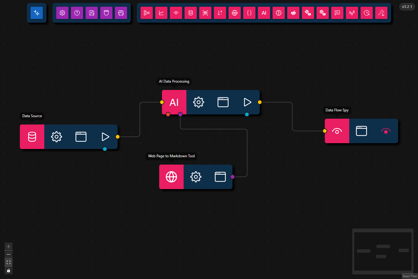Extract Web Page Data Workflow