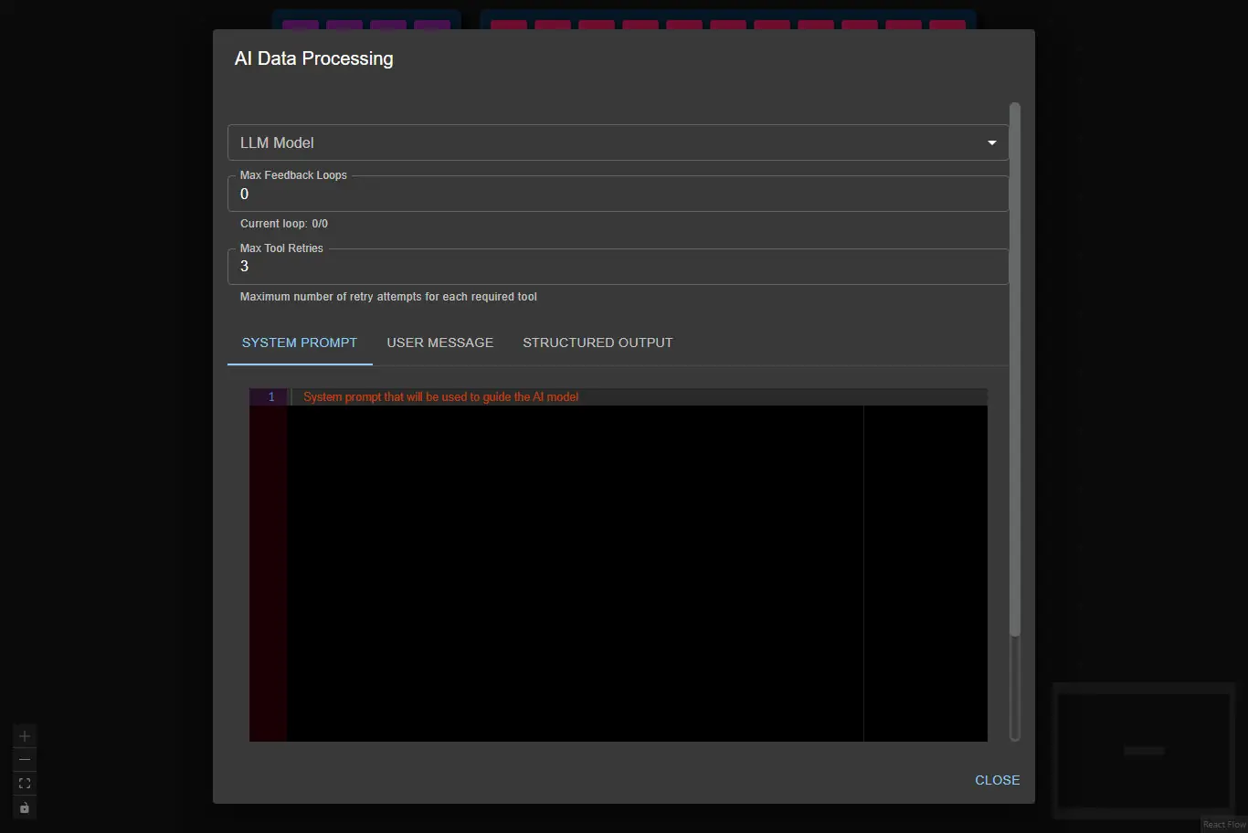 AI Data Processing Node Model